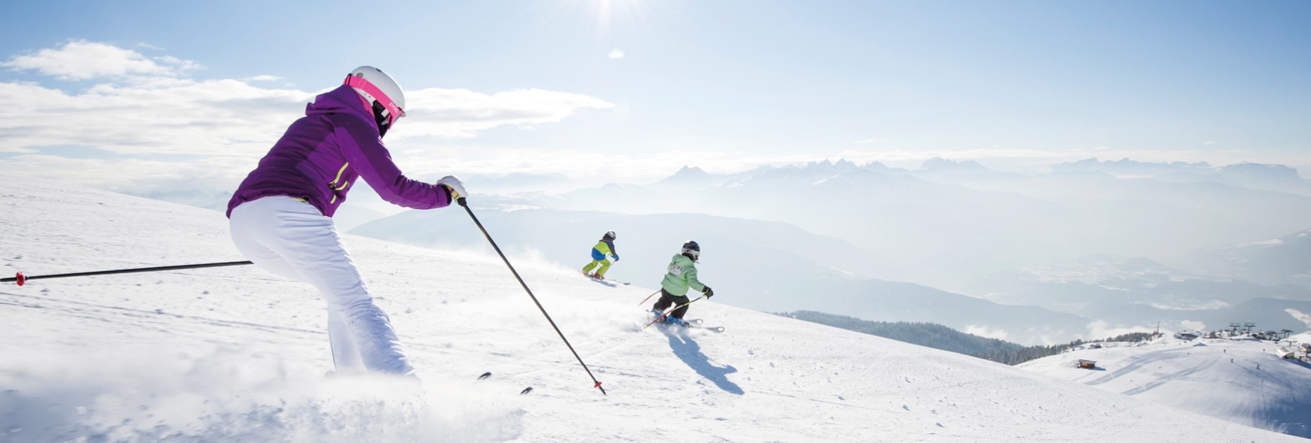 Skifahren im Pustertal